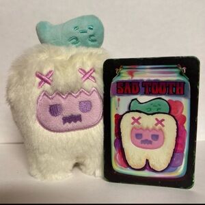 Shinwoo Vampire Candy Plush Pendent Blind Box (Sad Tooth) (No Keychain)